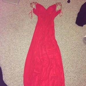 Faviana prom dress from Glitterati